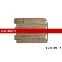 Фасайдинг FineBer (Файнбер) Скол Бежевый /панель/