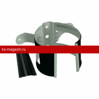 Кронштейн трубы на дерево Optima Matt 90мм RAL 9005