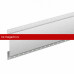 AS Стыковочный Н- профиль 100 PE RR20 Zn140 Glance