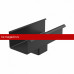 Galeco (Галеко) STAL2 125/80 Воронка Черный RAL 9005 (RR33) /1 шт/
