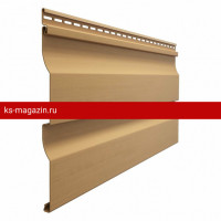 Сайдинг Docke STANDART (Дёке) Корабельный брус D4,5D (Карамель) /1 шт/