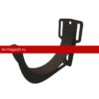 Кронштейн желоба Grand Line (Гранд Лайн) ПВХ Standart 120/87 (Коричневый) /1 шт/