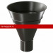 Docke STAL PREMIUM 125/90 мм Воронка водосборная Шоколад RAL8019
