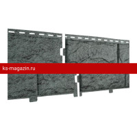 Панель фасадная UPLAST (Ю-Пласт) STONE-HOUSE Камень (Изумрудный) (с дв. замк) / панель/