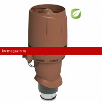 Vilpe (Вилпе) FLOW ECo125Р/500 вентилятор =ECo190 (Кирпичный) /1 шт/