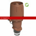 Vilpe (Вилпе) FLOW ECo125Р/500 вентилятор =ECo190 (Кирпичный) /1 шт/