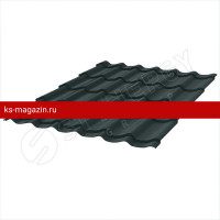 Металлочерепица СМ Классик Stynergy (Стинержи) (CORUNDUM50-7016-0.5) / 1шт./
