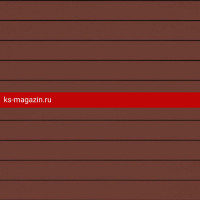 Фиброцементный сайдинг Cedral (Кедрал) Smooth 3600x190x10 mm C61 Красная земля /1 шт/