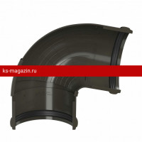 Угол желоба регулируемый 90-1,50 Технониколь (Темно-коричневый) /1 шт/