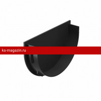 Заглушка воронки Docke PREMIUM 125/85 мм (Графит) 72 шт./уп.