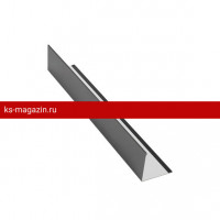 Планка угловая внешняя Aquasystem (Аквасистем) 2000мм ПЭ (RR 23) /1 шт/