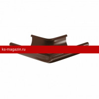 Aquasystem PUrus 150/100 Угол желоба 90 внешний RAL 8017