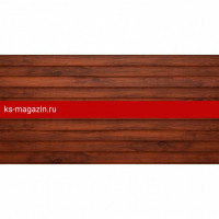 Сайдинг Aquasystem (Аквасистем) Скандинавская доска узкая двойная Printech (Американский орех) /1 шт/
