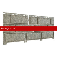 Панель фасадная UPLAST (Ю-Пласт) STONE-HOUSE Кирпич (Бежевый) (с дв. замк) / панель/