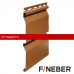 Сайдинг FineBer (Файнбер) Standart Extra Acrylic 3,66м (Светлый дуб) /панель/