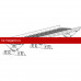 Мостик кровельный ROOFsystems PRESTIGE 360 2,5м CLICK Фальц RAL 7024