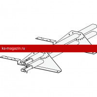 Снегозадержатель ROOFsystems PRESTIGE ZN 45*25 (овал), 1,2м универ.(треугольн.) RAL 3005