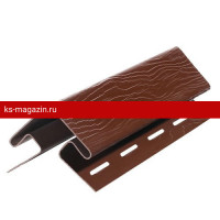 Наружный угол FineBer (Файнбер) 50мм Extra Acrylic 3,05м (Могано) /1 шт/