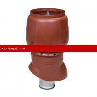 Vilpe (Вилпе) XL- 160/300/500 вентиляционный вых.с колпаком (Красный) /1 шт/