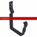 Крюк короткий полоса Matt 127мм Grand Line (Гранд Лайн) Vortex Matt 127/102 (RAL 7024) /1 шт/