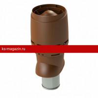 Vilpe (Вилпе) FLOW XL- 200/ИЗ/500 вент. выход с колпаком (Кирпичный) /1 шт/