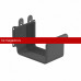 Galeco (Галеко) STAL2 125/80 Соединитель желоба Графит RAL 7015 (RR23) /1 шт/