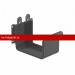 Galeco (Галеко) STAL2 125/80 Соединитель желоба Графит RAL 7015 (RR23) /1 шт/
