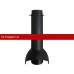 Выход канализации Krovent (Кровент) Pipe-VT 110 (Черный) (НЕИЗ) /1 шт/