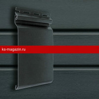 Сайдинг Grand Line (Гранд Лайн) S7 Natural-брус (Графит) /панель/