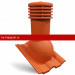 Eurovent VENTOS X PLUS R 150mm RAL8004 (к-т) Вент. выход изолированный профиль франкфуртская