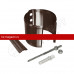 Кронштейн трубы на кирпич Stynergy 125/90 RAL 8017 1 шт