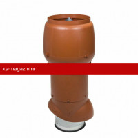Vilpe (Вилпе) XL- 250/300/700 вентиляционный вых.с колпаком (Кирпичный) /1 шт/