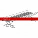 Мостик кровельный ROOFsystems PRESTIGE 360 2,5м Фальц RAL 3005