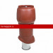 Vilpe (Вилпе) XL- 200/300/700 вентиляционный вых.с колпаком (Красный) /1 шт/