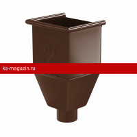 Aquasystem PUrus 150/100 Воронка водосборная удлиненная RAL 8017 1 шт/уп