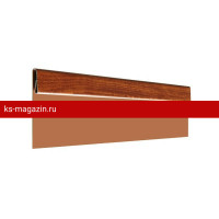 Финишная планка Aquasystem (Аквасистем) 2000мм Printech Naive (красное дерево) /1 шт/