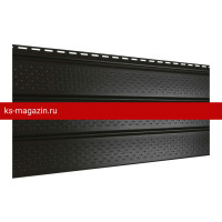 Софит UPLAST (Ю-пласт) ПРОФ перфорированный (Коричневый) (под заказ) /1 шт/