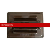 Вентиляционная решетка Krovent (Кровент) (RAL 8017) /1 шт/