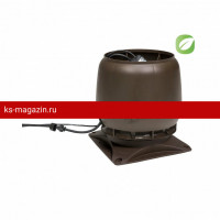 Vilpe (Вилпе) FLOW Кровельный вентилятор ECo160S (=ECo220S)+ основание 300х300 коричневый
