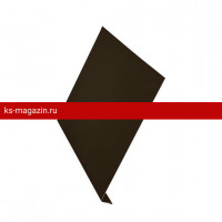 Ветровая планка (L-профиль) Aquasystem (Аквасистем) 300 PE (RR 32) /1 шт/