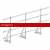 Ограждение ROOFsystems PRESTIGE ZN H-1200/3,0м 4 трубы NEXT фальц RAL7024