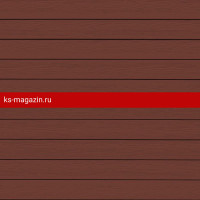 Фиброцементный сайдинг Cedral (Кедрал) Click Wood 3600x186x12 mm C61 Красная земля /1 шт/