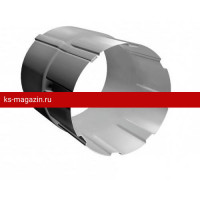 Соединитель трубы Grand Line (Гранд Лайн) 150/100 (RAL 9003) /1 шт/