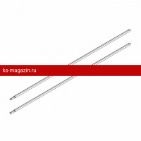 Roofsystems Упаковка трубы 40*20 (овал) ZN RAL9005
