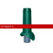 Выход канализации Krovent (Кровент) Pipe-VT 110 (Зеленый) /1 шт/