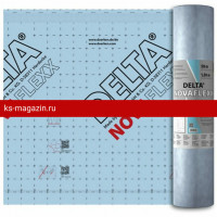 Delta-Novaflexx адаптивная 2-слойная пароизоляция с переменной паропроницаемостью
