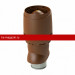 Vilpe (Вилпе) FLOW XL- 250/300/700 вентиляционный вых.с колпаком (Коричневый) /1 шт/