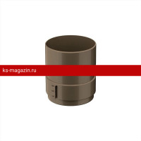 Муфта Galeco (Галеко) PVC 124/80 (Темно-коричневый) /1 шт/