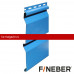 Сайдинг FineBer (Файнбер) Standart Extra Acrylic 3,66м (Синий) /панель/