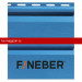 Сайдинг FineBer (Файнбер) Standart Extra Acrylic 3,66м (Синий) /панель/
